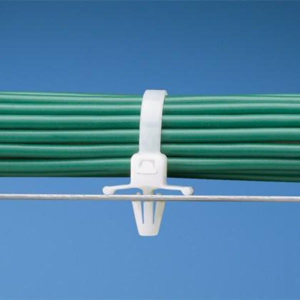 060cebd6532cd8e6e1f7d18ca746af15.jpg Fascette Fermacavi con Innesto Libero 200x4,8mm in Nylon 100pz Bianco