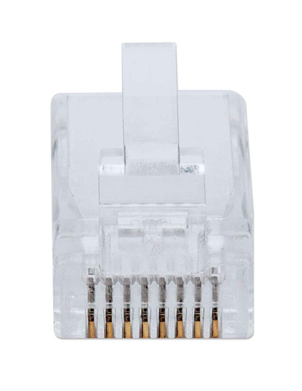 76489423_2501254630.jpg Intellinet IWP-CAT5EUJ Confezione 100 Plug modulari RJ45 Passanti Cat5e FastCrimp