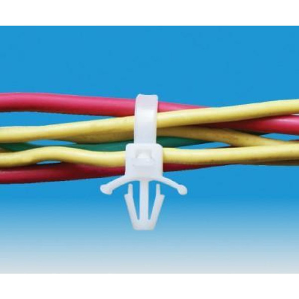 c404ca9cb8a0e5643ac1015a67e8b10c.jpg Fascette Fermacavi con Innesto Libero 200x4,8mm in Nylon 100pz Bianco